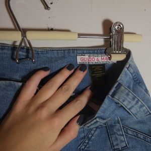Guido Mary Flared Florentine Jeans 
